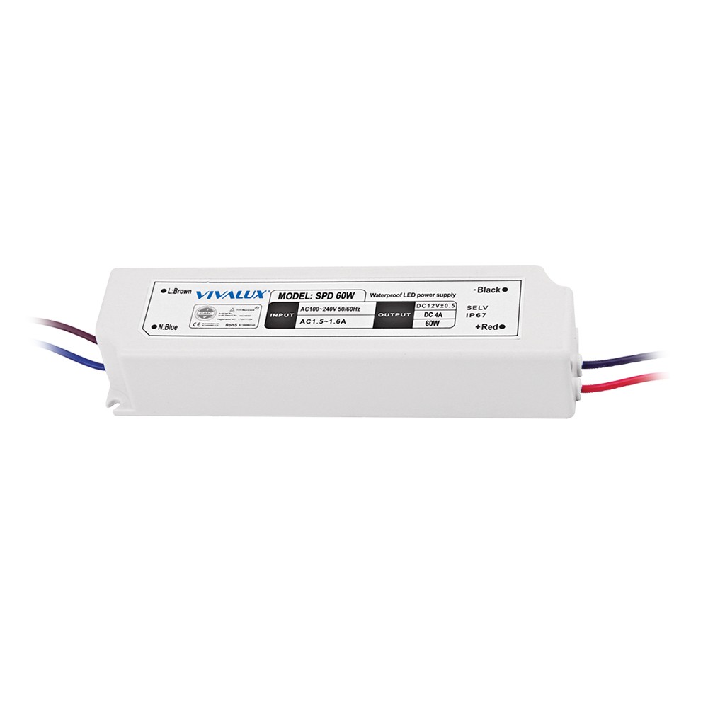 Sursa LED SPD slim 60W IP67