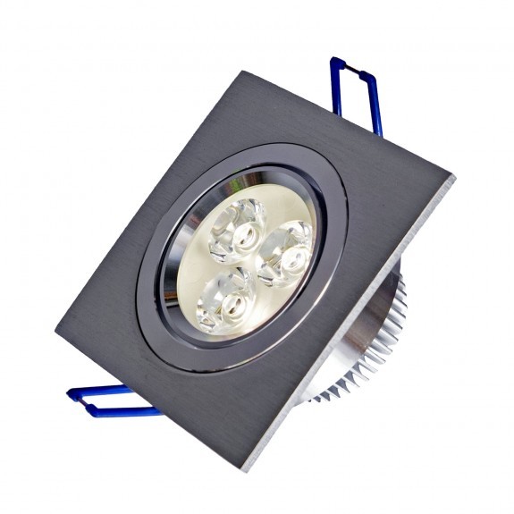 Spot LED Fiale 3xLED Patrat 3W