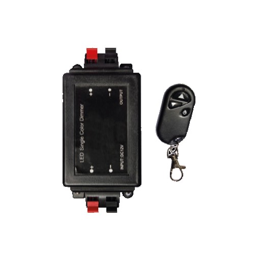 Dimmer LED RF 8A 1 Canal + Telecomanda