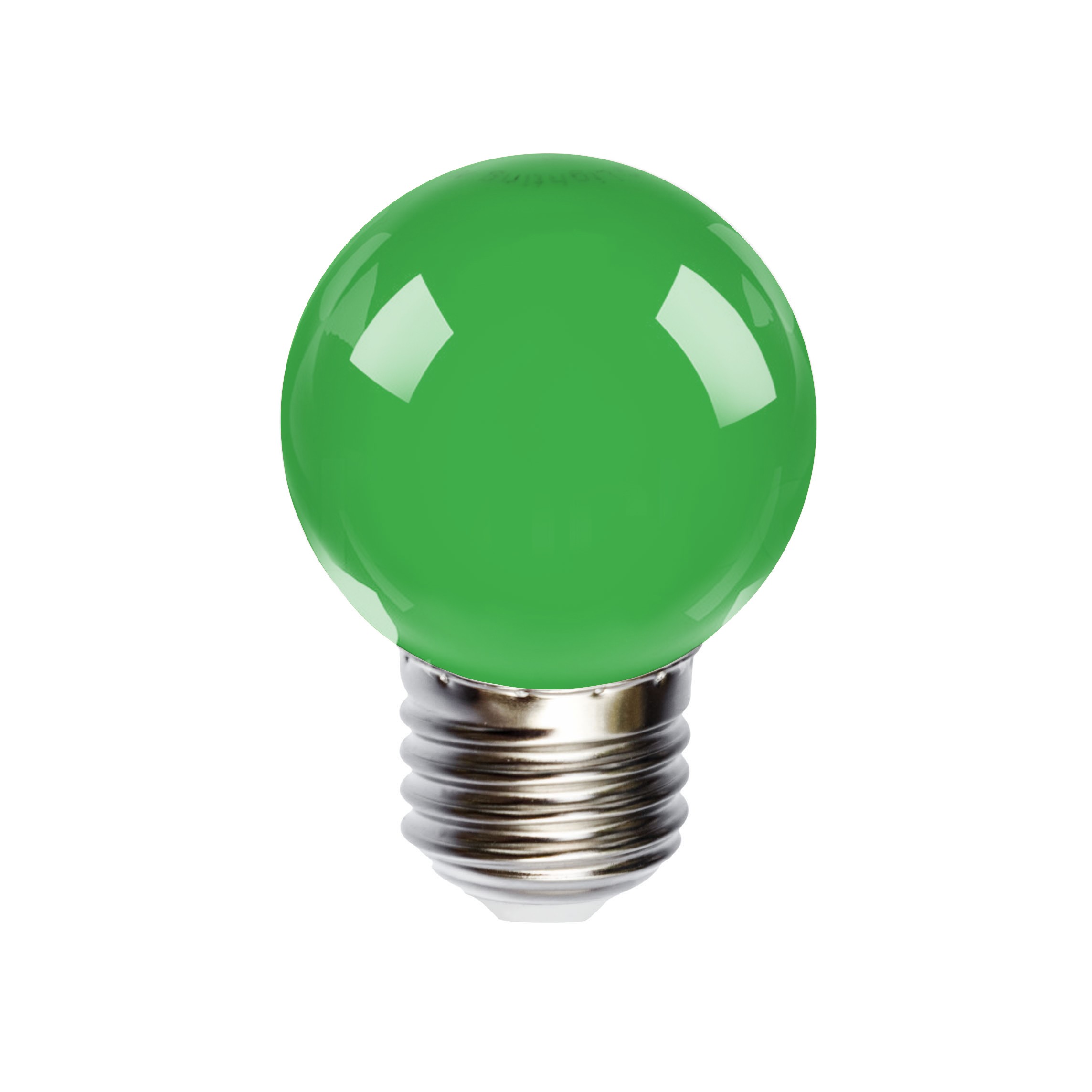 Bec led verde 1W e27 decorativ