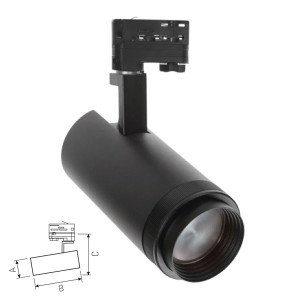 Iluminator profesional PRO MDR Pava 35.8W 15-60° Alb