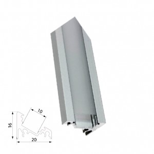 Profil LED Colt Capac Transparent