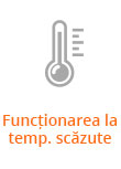 Funcționarea la temp. scăzute
